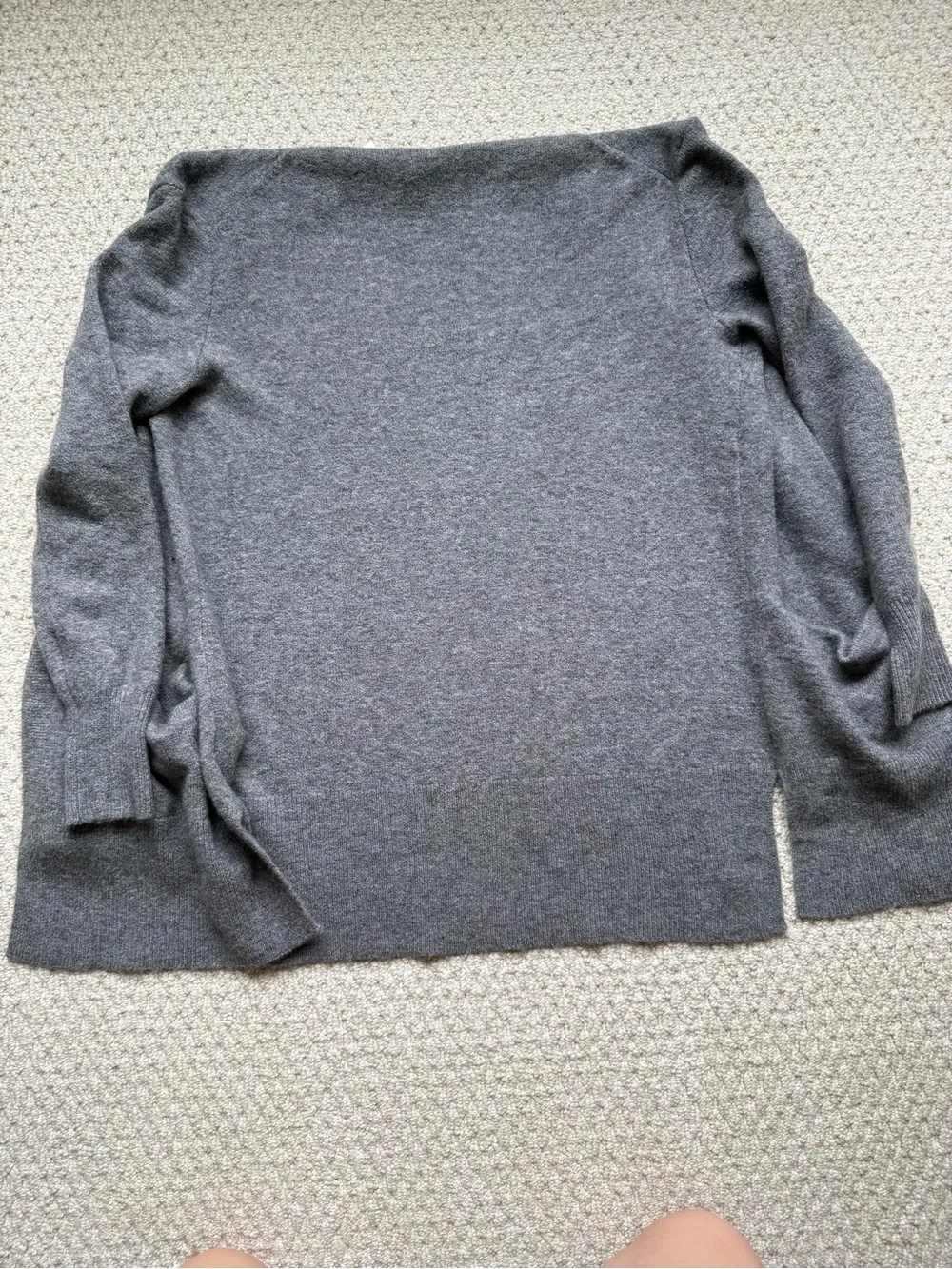 NWT Madewell Cozy Walker Cardigan Gray Wool and Alpaca Blend size XS
